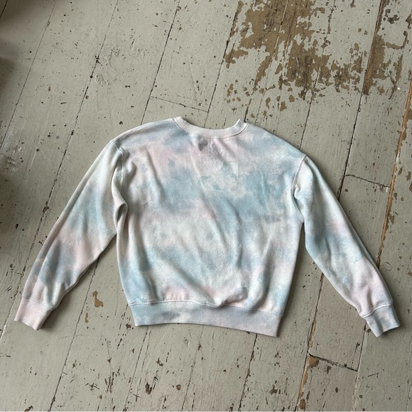 AC/DC Tie Dye Crew Neck Band Sweatshirt - Picture 4 of 11